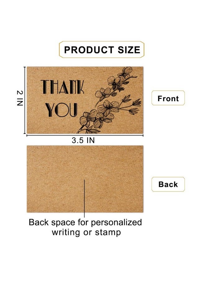 Kidepoch 180 Thank You Cards Small Business Mini Thank You For Supporting Note Cards 6 Design Thanks Greeting Cards Bulk For Retail Store 2X3.5Inch  - Image 2