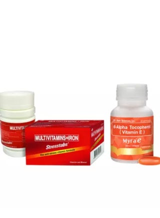 Stresstabs Multivitamin + Iron 30 tablets and Miraye capsules 400 IU of Vitamin E 30 capsules - pzsku/ZB57EBEAF95004CB258EEZ/45/_/1731433547/8bbe0c56-9f2b-4211-a074-451418bf4892