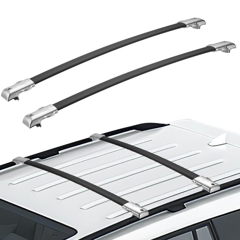 JOYTUTUS Roof Racks Cross Bars Compatible with GX460 20102023 Aluminum Roof Rail Cross Bars Low Wind Noise Rooftop Cargo Carrier Crossbars