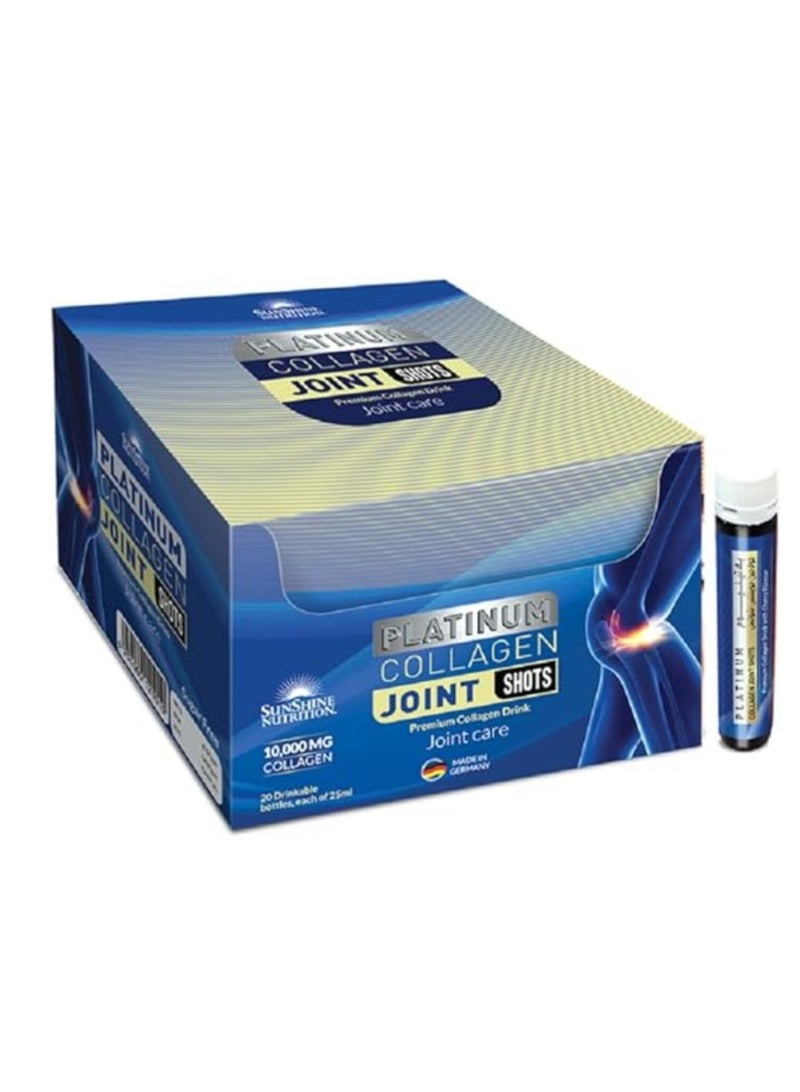 SUNSHINE NUTRITION Sunshine N Platinum Collagen Joint Shots 20'S 25Ml