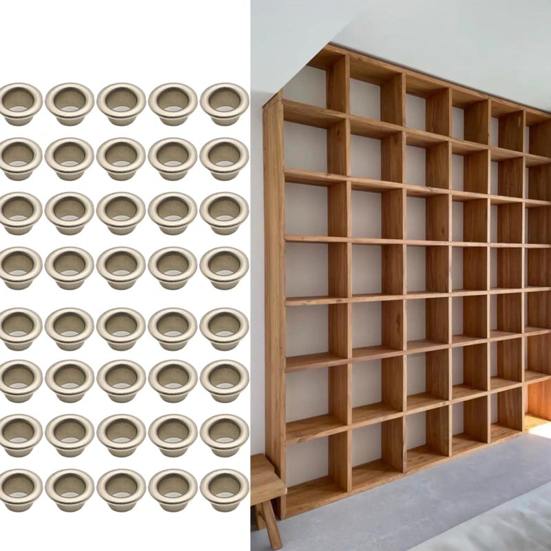 Heavy Duty Shelf Peg Stabilizers 7mm Inner Diameter Metal Cabinet Bracket for Kitchen Bathroom Storage - Image 5