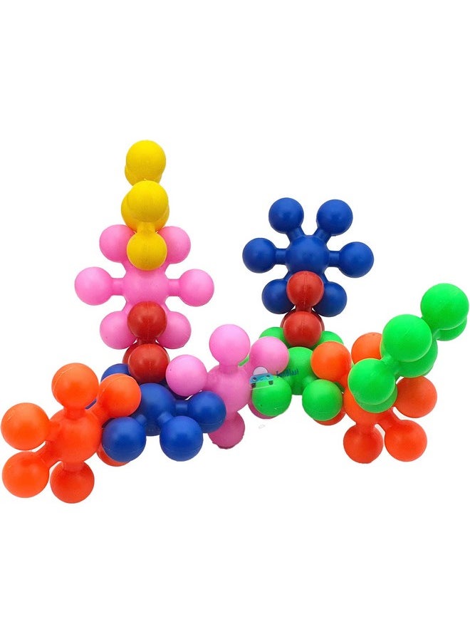 FunBlast FunBlast Stacking Cube Toy with DIY Studlink Block Games for Kids Learning Toy for Kids - (20 Pcs Blocks)  - Image 5