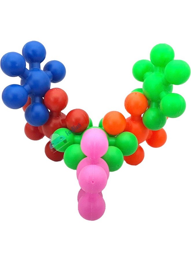 FunBlast FunBlast Stacking Cube Toy with DIY Studlink Block Games for Kids Learning Toy for Kids - (20 Pcs Blocks)  - Image 4