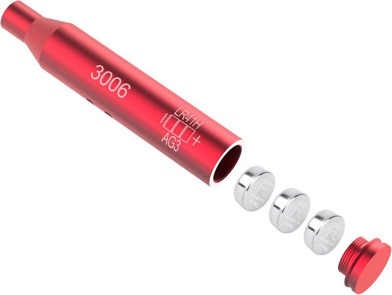 TPO .223/.308/30-30/30-06/.350 ليجند/300BLK/6.5 كريد مور/450 بوش ماستر/338/كروس بو/ .300 وين/7.62X54R/6.5 غريندل/5.7x28/.458 سوكوم ليزر أحمر لرؤية البور مع 6 بطاريات - Image 5