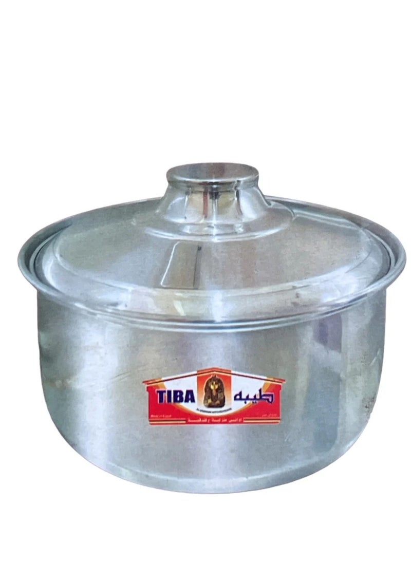 A set of 9 pots  made of shiny aluminum, made in Egypt, size 14/16/18/20/22/24/26/28/30 cm. - pzsku/ZB57F1B16ABC1C06853D1Z/45/_/1734023803/f0d40f05-5134-4d39-8443-12664ff04133