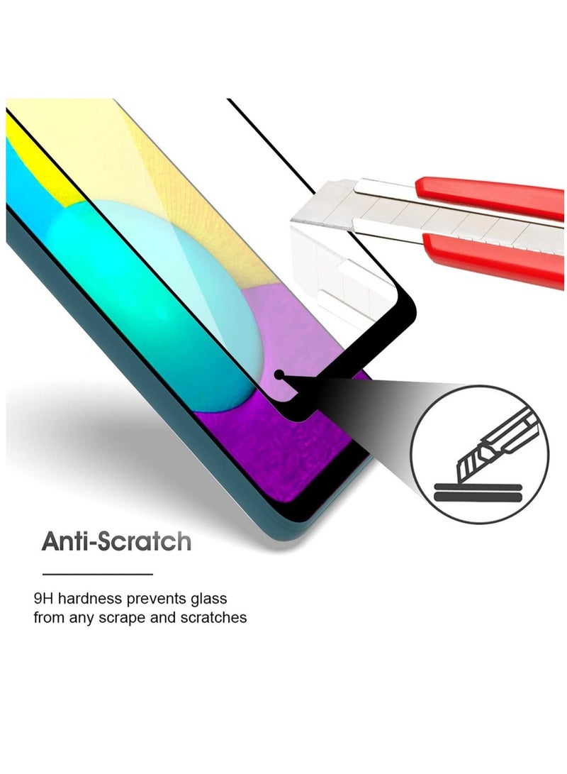 Tempered Glass 9d Tempered Glass Black Edge Screen Protector Compatible With Samsung Galaxy A03s - Image 3