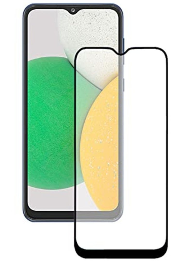 Tempered Glass 9d Tempered Glass Black Edge Screen Protector Compatible With Samsung Galaxy A03s - Image 1