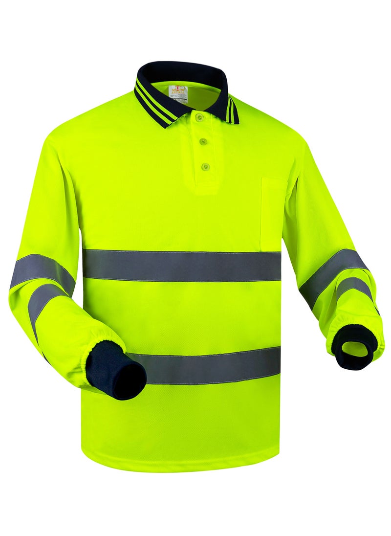 Empiral Polo II Polyester Safety Vest Green 