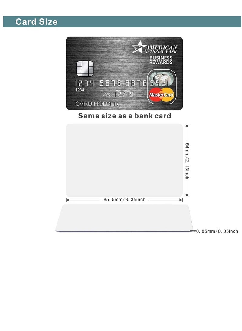MLADEN 5/10/20/30 قطعة 215 علامات NFC بطاقات NFC قابلة للبرمجة، رقاقة NFC، بطاقة عمل NFC، علامات NFC قابلة لإعادة الكتابة، علامات Ntag 215 NFC لأجهزة Android وجميع الهواتف التي تدعم NFC  - Image 2