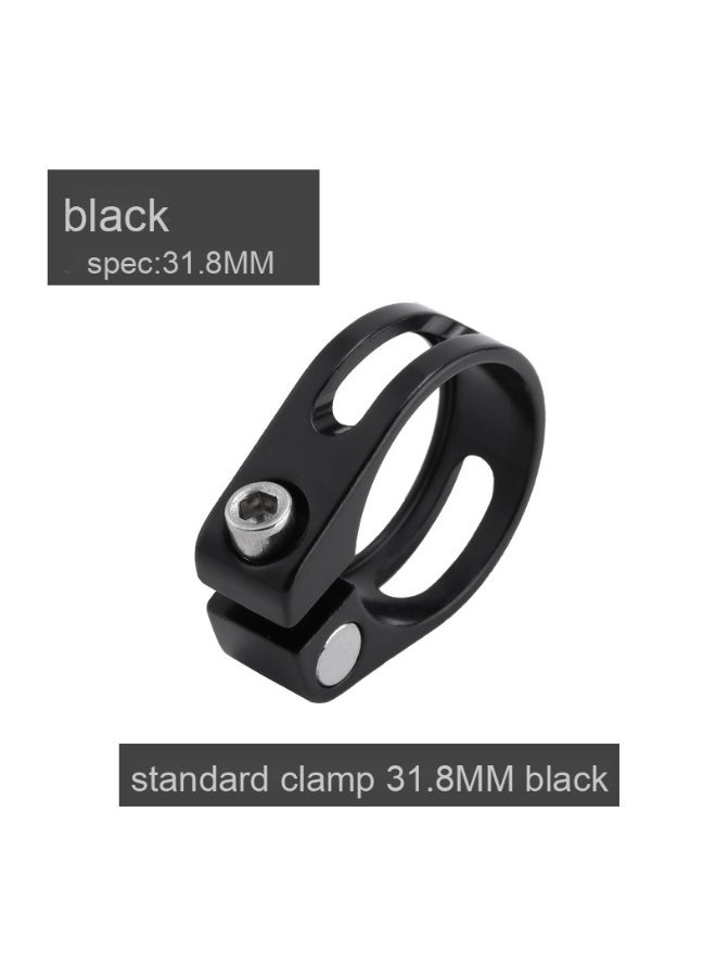 NIBEMINENT High-Performance Aluminum Alloy Bike Seat Post Clamp - Compatible with 31.8mm and 34.9mm Sizes