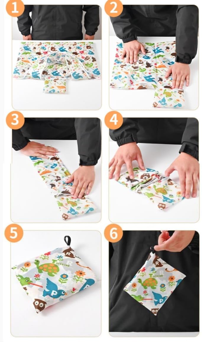 KOOPAO Reusable Grocery Shopping Bags, Foldable and Ripstop Shopping Bags, X-Large Groceries Bags Machine Washable Tote Bag - Image 5