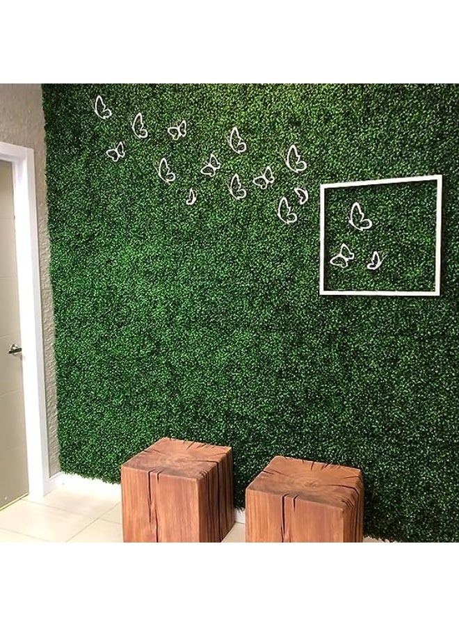 HOME TASTE Premium Artificial Wall Grass Panels For Stunning Indoor And Outdoor Decor - Elevate Your Space With Faux Greenery, Perfect For Gardens, Villas, And Privacy Screens (12_Pieces)  - Image 5