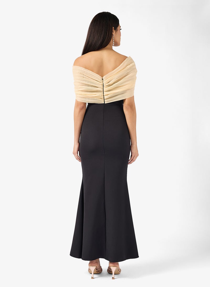 Ella Limited Edition Statement Off Shoulder Dress - Image 2