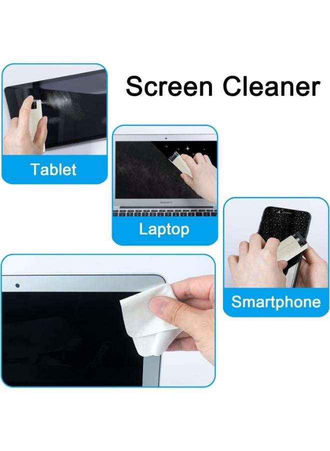 10ml All-in-One Screen Cleaner for Phones, Laptop and Tablet Screens, Portable Screen Cleaning Spray and Wipe Cleaner with Protective Shell  - Image 3