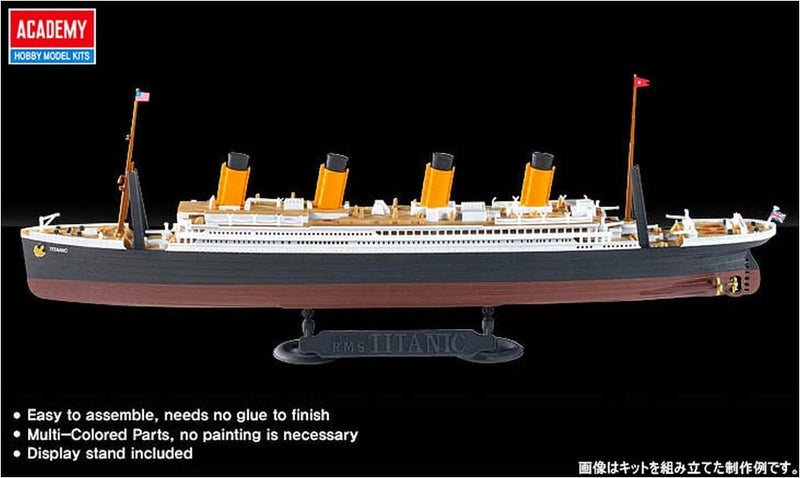 Academy 1: 1000 - R.M.S.Titanic MCP For 14 years and over. - Image 4