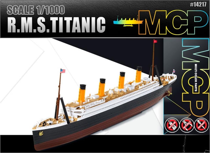 Academy 1: 1000 - R.M.S.Titanic MCP For 14 years and over. - Image 3