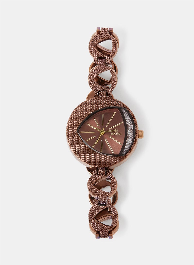 Maxel ساعة يد أنالوج نسائية فيوجن MX207 - 28 مم - Image 1