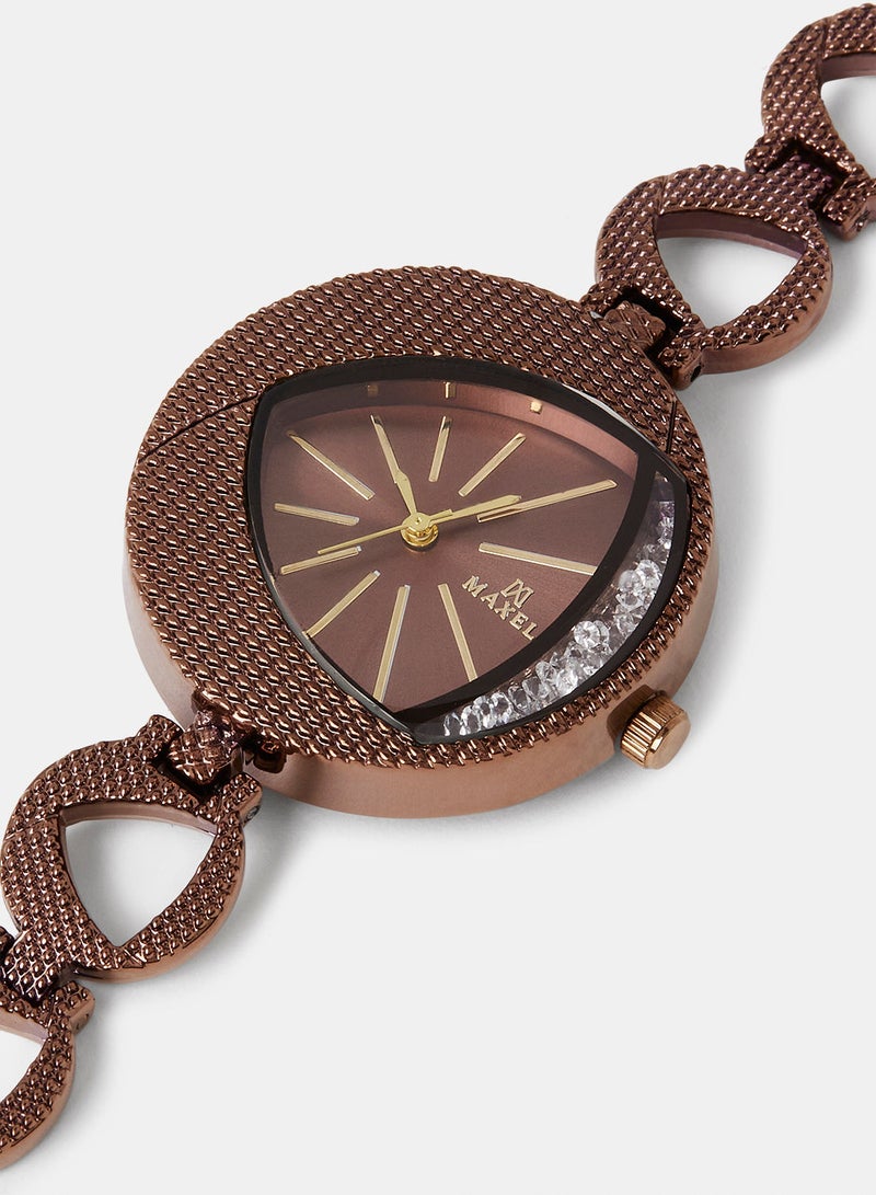 Maxel ساعة يد أنالوج نسائية فيوجن MX207 - 28 مم - Image 2