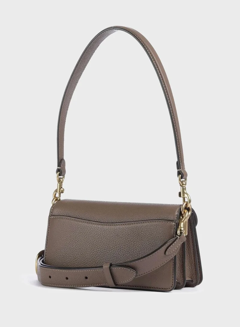COACH Tabby Shoulder Bag 20 in Polished Pebble Leather