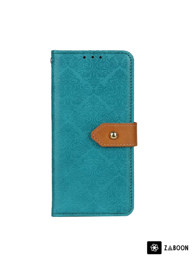 Zaboon Protective Case For Samsung Galaxy Note9 Double Buckle Mandala Pattern PU+TPU Protective Case with Card Slots & Holder & Photo Frame - Image 2