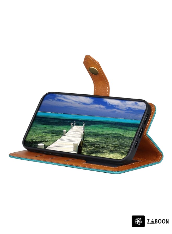 Zaboon Protective Case For Samsung Galaxy Note9 Double Buckle Mandala Pattern PU+TPU Protective Case with Card Slots & Holder & Photo Frame - Image 5