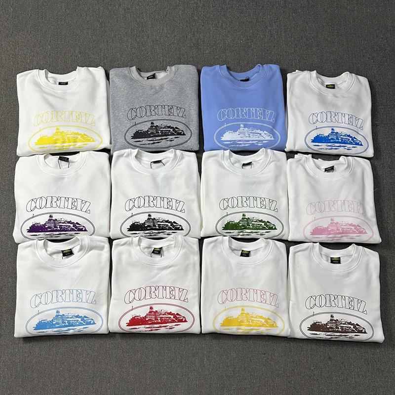Correct Letter Print Street Basic Sweatshirt, Round Neck, Loose High Street Jacket - Image 2