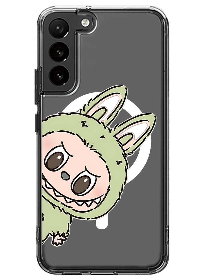 Theodor Magnetic Case for Samsung Galaxy S23 Compatible with MagSafe Wireless Charging, Shockproof Phone Bumper Cover Labubu (4) - Image 1