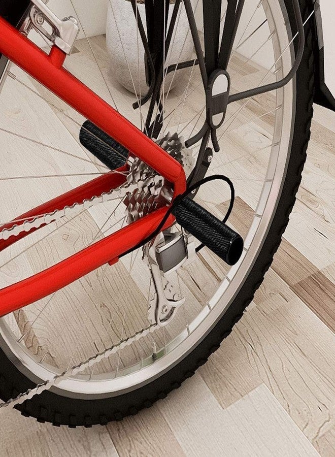 OUTLEYNY Bike Pegs, 3/8 inch - 26 Teeth Aluminum Alloy Bike Pegs Anti-Skid Foot Pedals BMX Pegs Rear Axles Stunt Pegs 2Pcs - Image 2