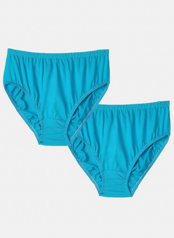 Dahab Cotton Set Of 2 Pieces Elastic Waist Brief For Women - Image 1