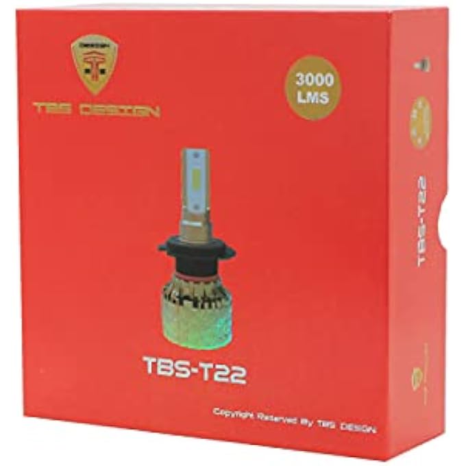 TBS DESIGN T22 H1 Car Led Headlight - Image 1