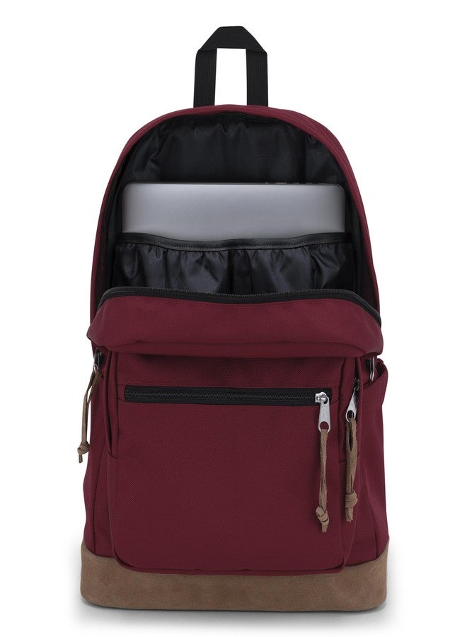 جان سبورت JanSport JS0A4QVA04S حقيبة يمين أحمر بني محمر - Image 5