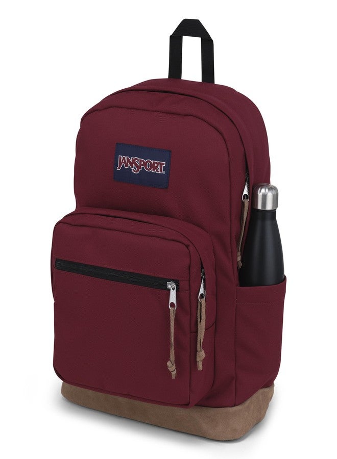 جان سبورت JanSport JS0A4QVA04S حقيبة يمين أحمر بني محمر - Image 3