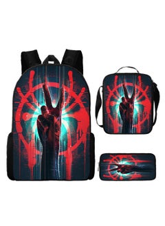 Spider-Man Spiderman Three-Piece Cartoon Backpack For Primary School Students 29*42*16cm 