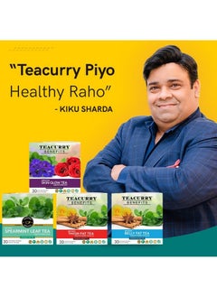 TEACURRY Weight Gain Tea - Weight Plus Tea Helps To Increase Weight And Mass - For Both Men, Women ((200 Grams, Pack Of 2 Months) + Infuser)  - Image 3