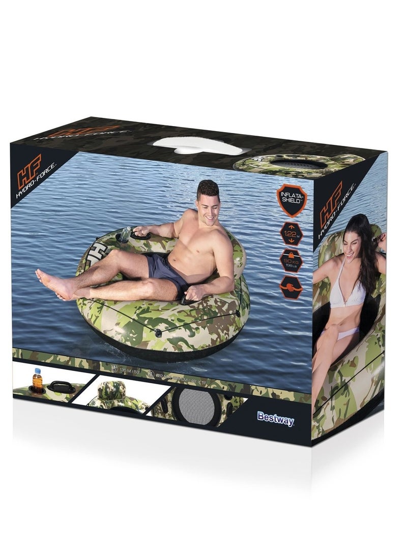 Bestway Bestway - Hydro-Force Ring with Backrest Camo Cruiser 135 cm - 43284  - Image 1