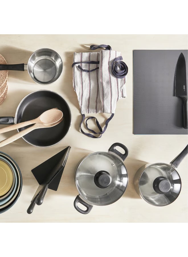 5-Piece Stainless Steel Cookware Set, Pots and Pans with Glass Lids, Induction Compatible Kitchen Cooking Set - Image 5
