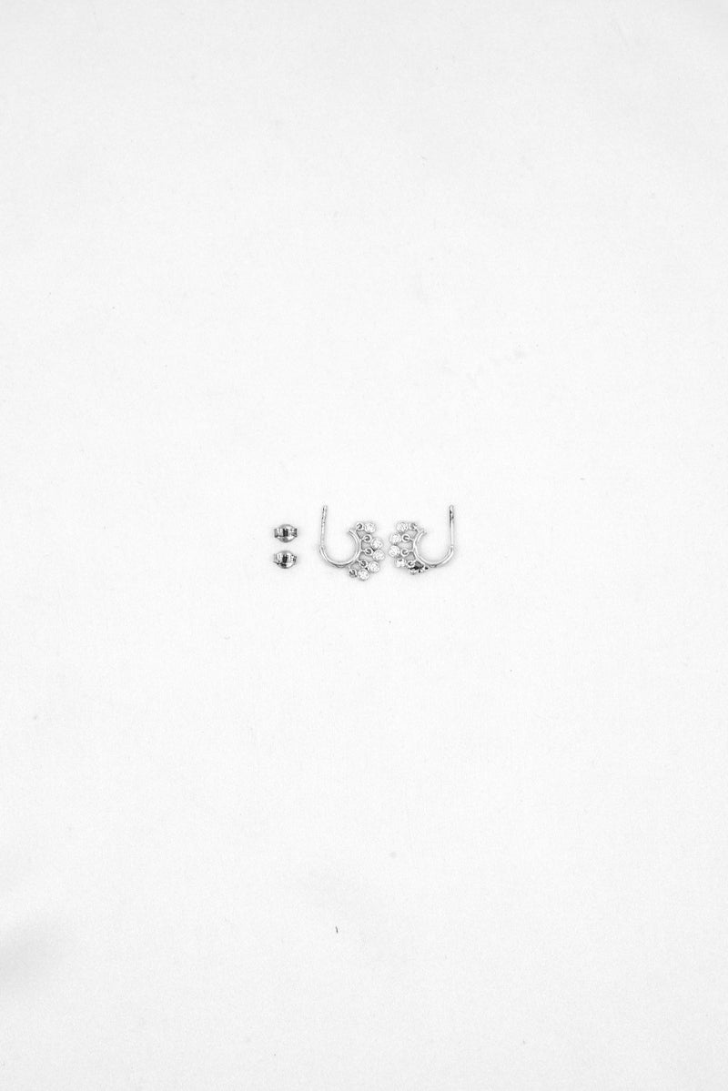 OLIVIA BURTON Women 1 Pair Classic Shaker Hoops Earring, Silver - Image 2