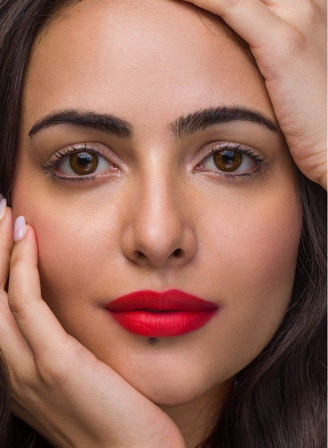 SUGAR Cosmetics Nothing Else Matter Longwear Lipstick With Premium Matte Finish - 19 Flame High (Orange) Matte Finish, Water-Resistant, Longlasting, Paraben Free - Image 3