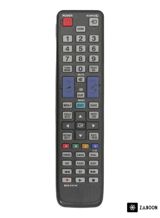 Zaboon Universal Replacement Remote Control For LCD/LED TV Black