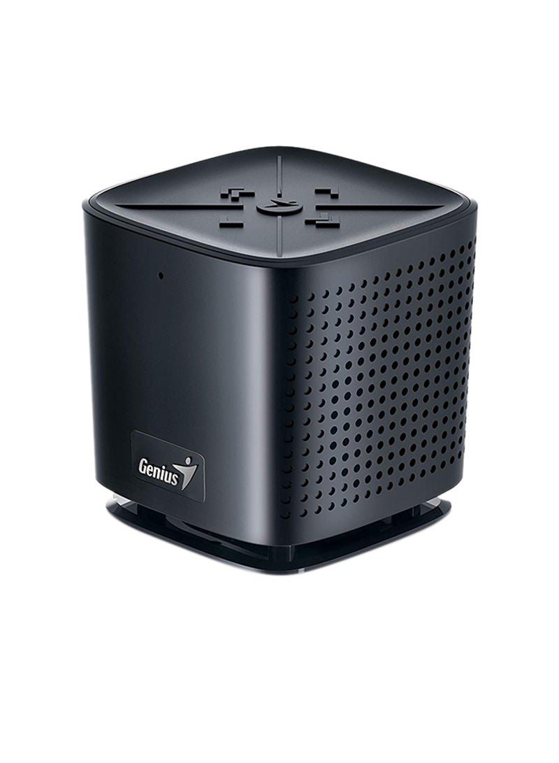 Genius Portable Bluetooth Speaker Black - Image 1