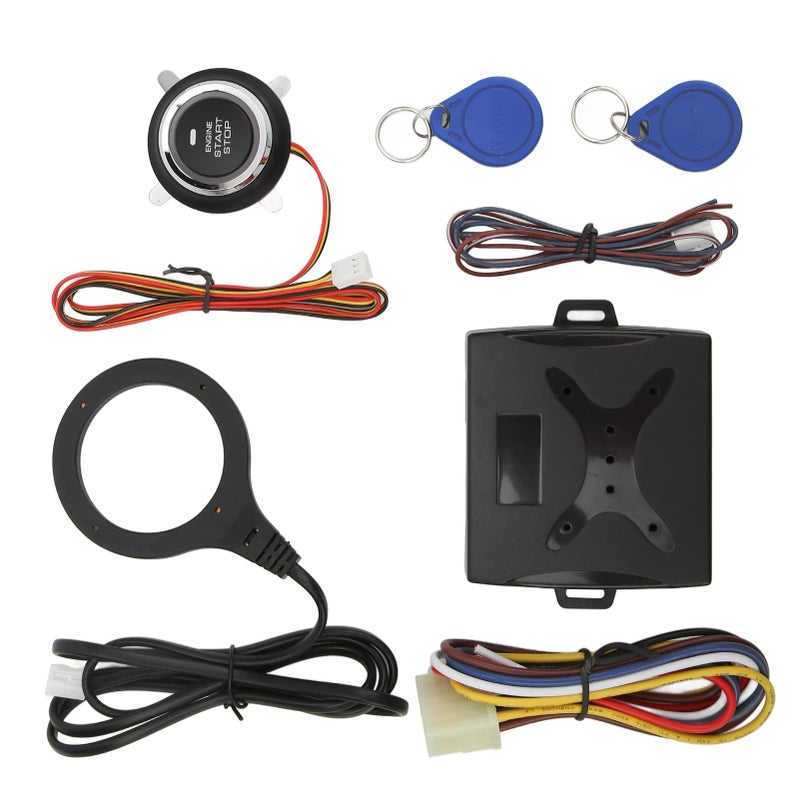 Universal 12V Car Push Start Button Kit Keyless Go Engine Starter ABS Material - Image 3