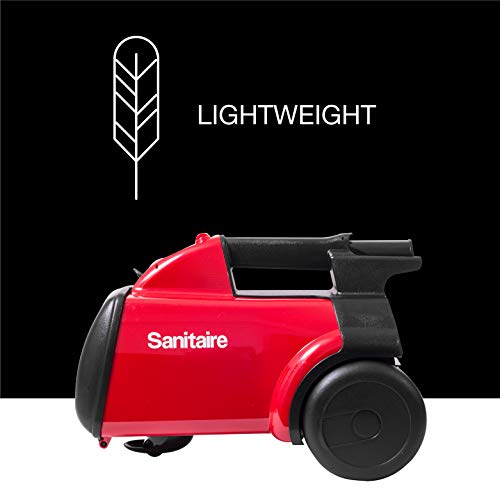 Sanitaire SC3683D Canister Vacuum, Red 19.2 x 17.75 x 11.3 inches - Image 3