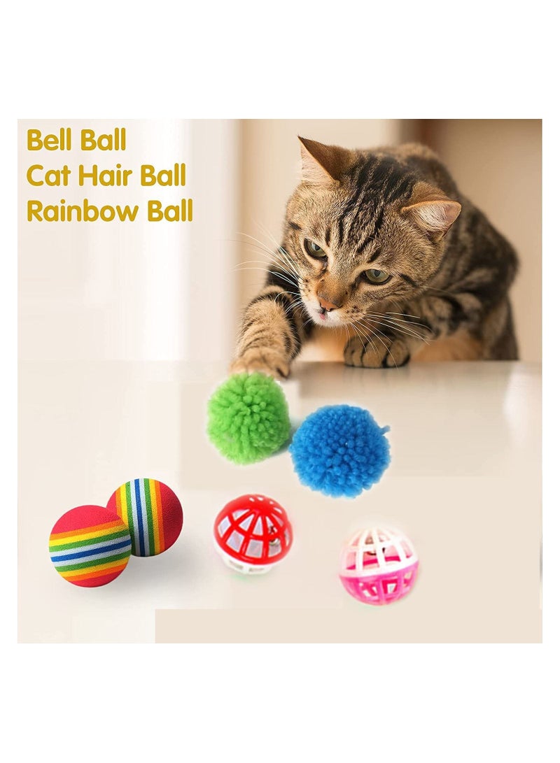 Altheqa 21 pcs cat toys interactive accessories and cat tunnel - Image 5
