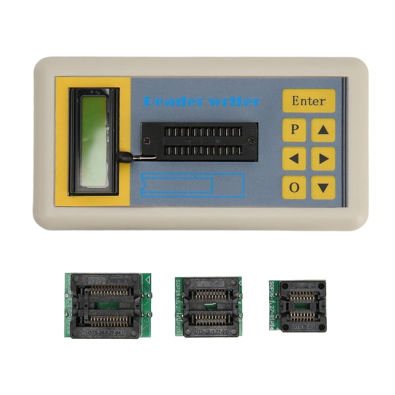 Transistor Tester, Multifunctional IC Transistor Tester, IC Tester Professional ABS Portable Digital Transistor IC Tester IC Tester Integrated Circuit Integrated Circuit Tester - Image 5