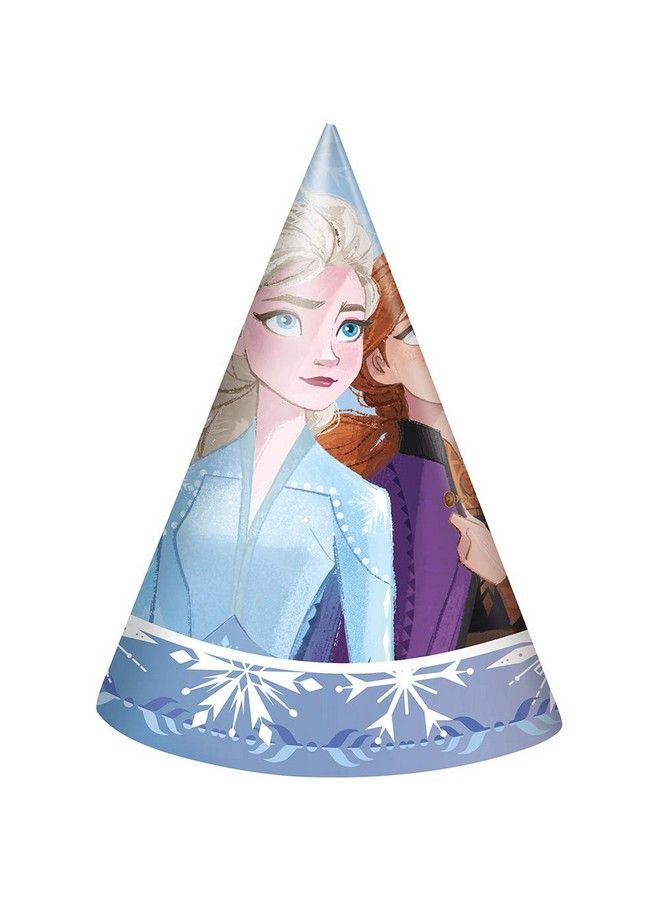Unique Disney Frozen 2 Party Cone Hats One Size 1 Pc - Image 2