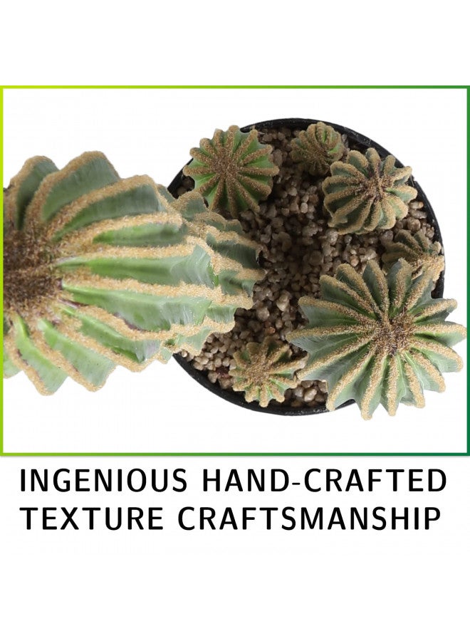 AntHousePlant Artificial Cactus Fake Big Cactus 24 Inch Faux Cacti Plants for Home Garden Office Store Decoration - Image 3