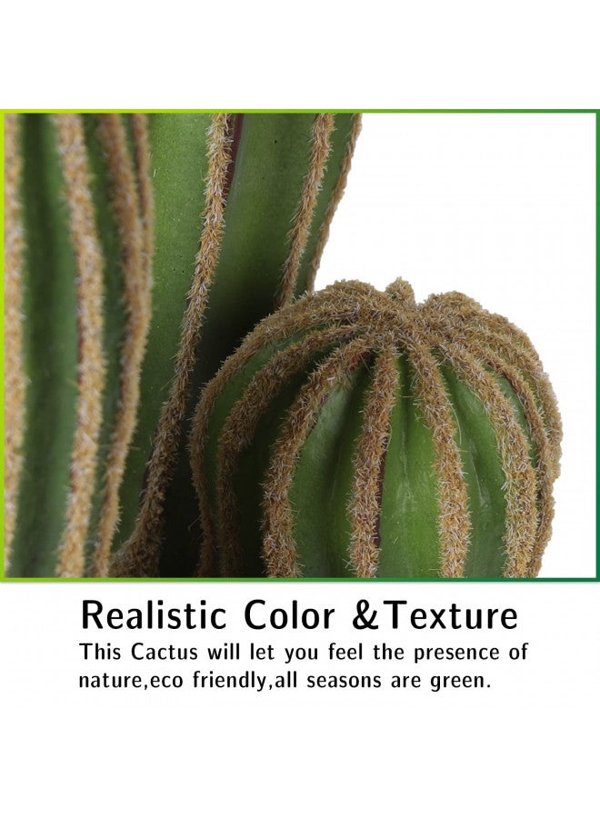 AntHousePlant Artificial Cactus Fake Big Cactus 24 Inch Faux Cacti Plants for Home Garden Office Store Decoration - Image 4