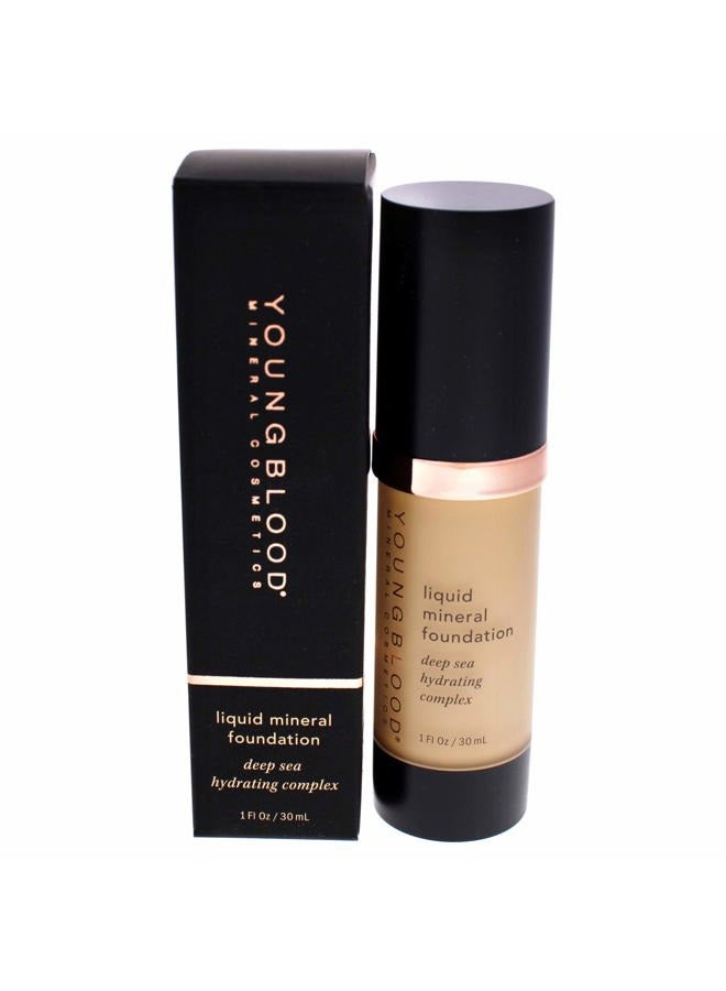 Youngblood Liquid Mineral Foundation - Sand for Women - 1 oz - Image 1