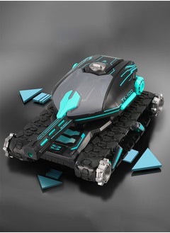 fashionhome Remote Control Stunt Drift Car for Kids RC Tank for Boys Girls That Shoot Water Bullets All Terrain with Lights Music 360°Rotating Toy Car for Boys Girls Kids  - Image 3