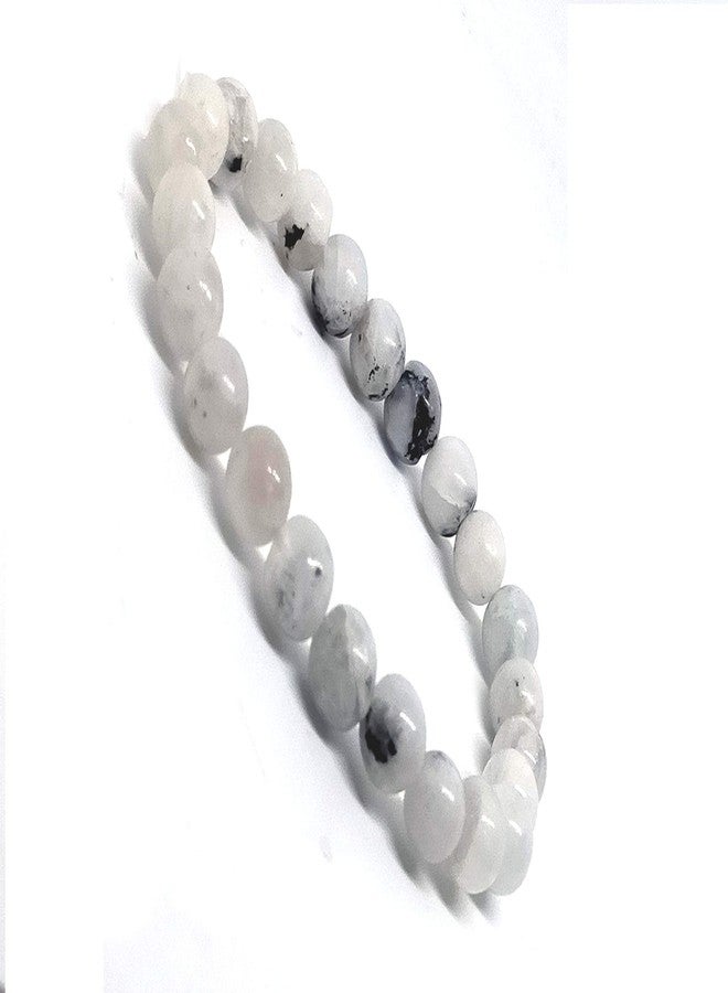 Astroghar Natural Moonstone Stretch Bracelet for Men and Women - Image 3